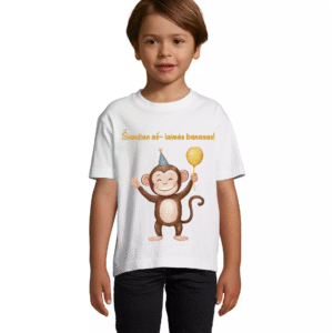 Vaikiški marškinėliai Laimės bananas