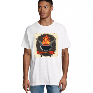 Oversize unisex marškinėliai Master of the grill