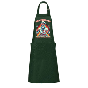 Prijuostė Gala Grilio profesorius-skonio formulė atrasta