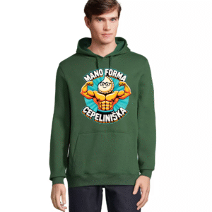 Unisex džemperis Snake Mano forma cepeliniška