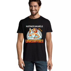 Unisex marškinėliai Nuotakos vakarėlis, misija - linksmybės