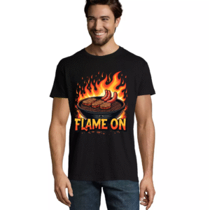 Unisex marškinėliai Flame on