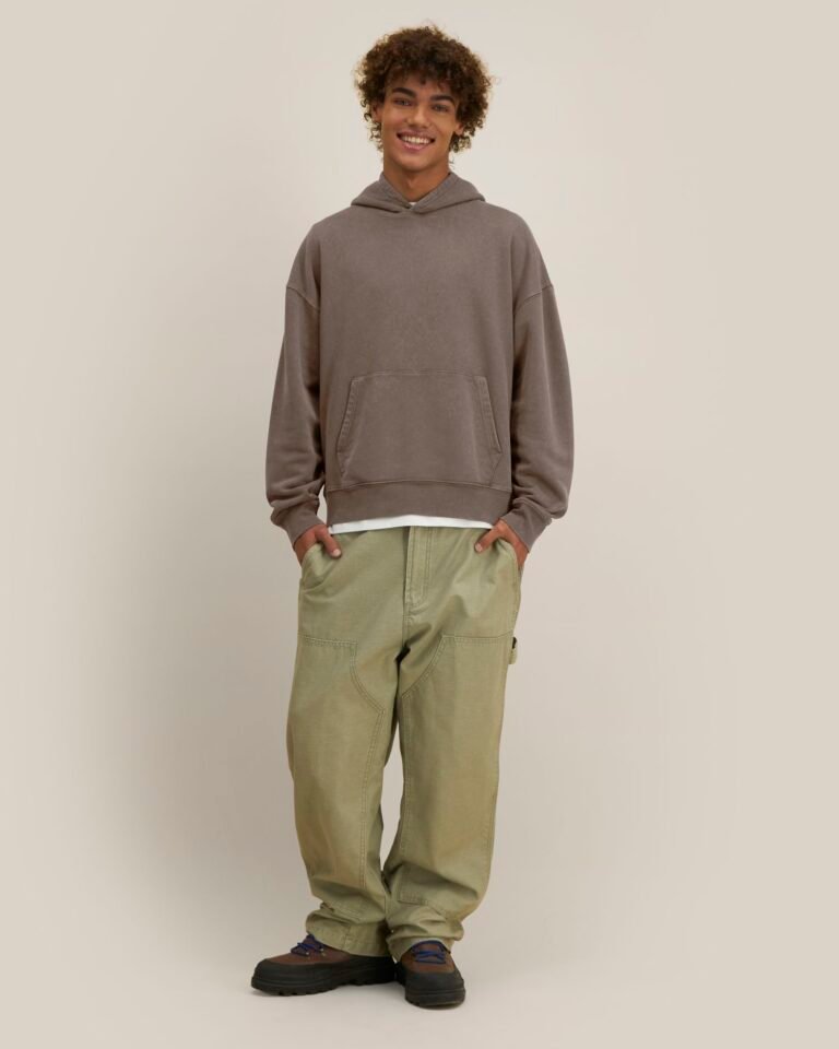 Stanley/Stella Chaser Vintage – Džemperis su gobtuvu. Spalva: G.Dyed Mocha